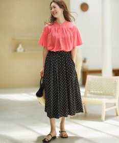 組曲 L 【速乾】ドライタッチ フレア袖トップス