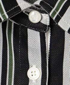 23区GOLF 【WOMEN】【吸汗速乾/ストレッチ】ストライプジャガードシャツ