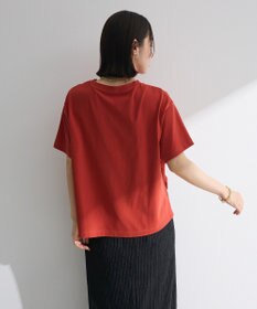 Green Parks フロッキー筆記体ロゴボックスＴシャツ