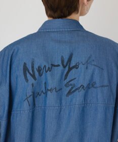 GRACE CONTINENTAL シアーデニムドルマントップ
