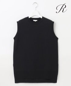 23区 L 【R(アール)】シルクコットン ニットベスト
