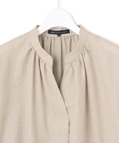 23区 L 【洗える】トリアセスラブストレッチ ワンピース