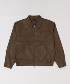 WEGO PUダブルZIPブルゾン