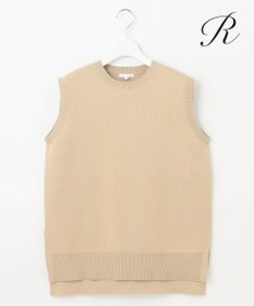 23区 L 【R(アール)】シルクコットン ニットベスト