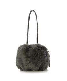 UNBILLION カシュカシュ cachecache / ロングハンドルエコファー巾着トート