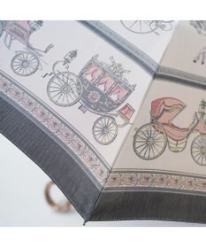 Marca Umbrella of Yokohama 晴雨兼用折りたたみ傘 (馬車行列) 日傘