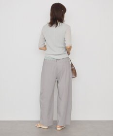 AMERICAN HOLIC 【2点セット】シアーリブヘンリーネックニット＋タンクトップ