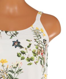 San-ai Resort（三愛水着楽園） ショルダードレス３点セット　13L・15L　【Coral veil（コーラルヴェール）】