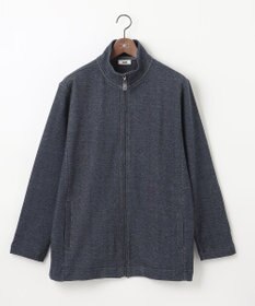 JOSEPH ABBOUD 【キングサイズ・オーガニックコットン使用】フルZIPカラー ブルゾン