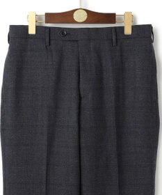 J.PRESS MEN トリートメントウール ストレッチサキソニーチェック スラックス