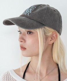 WEGO ピグメントロゴキャップ