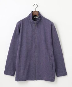 JOSEPH ABBOUD 【キングサイズ・オーガニックコットン使用】フルZIPカラー ブルゾン