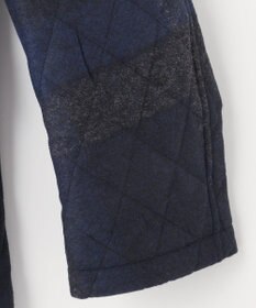 JOSEPH ABBOUD 【イタリア素材/軽量/中綿キルト】 スライバーチェックキルト ジャケット