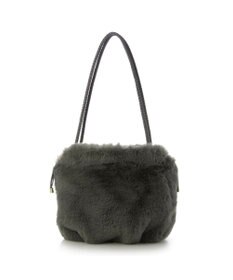 UNBILLION カシュカシュ cachecache / ロングハンドルエコファー巾着トート