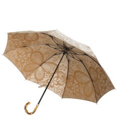 槇田商店 Kirie 蝶々 ハニーマスタード 折りたたみ傘