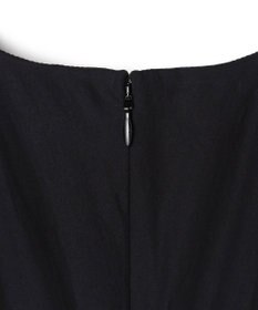 BEIGE， MALLOW / コットンタック バルーンスリーブドレス