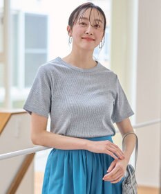 ANY L 【洗濯機可】ラメテレコTシャツ