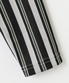 23区GOLF 【WOMEN】【吸汗速乾/ストレッチ】ストライプジャガードシャツ