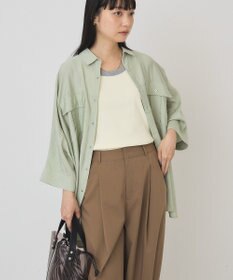 AMERICAN HOLIC 【予約】【WEB限定】接触冷感Wポケットシャツチュニック