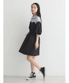 earth music&ecology ハーフＺＩＰミニワンピース