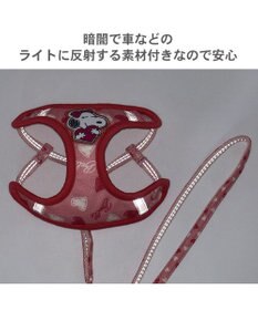PET PARADISE スヌーピー リード付きハーネス 《ハートベル》 ３Ｓ