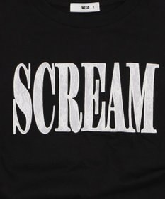 WEGO ロゴレースドロストショートT