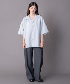 WEGO 【ユニセックス着用ITEM/SMLサイズ展開】 TRオープンカラーシャツ（SS）