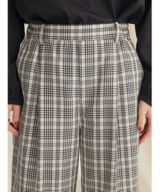 CRAFT STANDARD BOUTIQUE センタープレスチェックパンツ