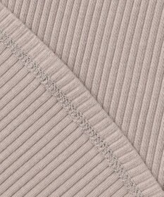 ANY L リブタンクトップ