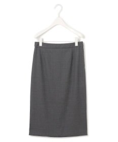 ICB L 【セットアップ対応】ウールストレッチ タイトスカート