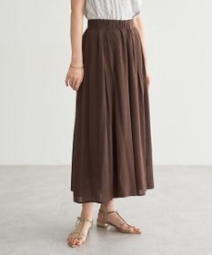 YECCA VECCA ドライタッチシアーキュロットパンツ