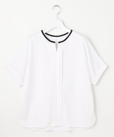 ANY SIS ジョーゼットフロントタック プルオーバー