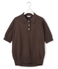 23区 L 【R(アール)】アイスニット 襟付きデザイン トップス