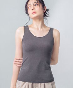 Wing カップ付きインナー あったか素材 きれいなシルエット ノースリーブ 【シンクロブラトップ】 レディース ET1166 ウイング／ワコール