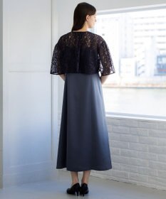 23区 【APPLAUDIR】ブライトフラワーレースコンビ ドレス