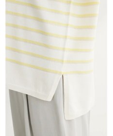 Green Parks ラメ入りボーダーニットプルオーバー