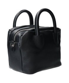 INTER-CHAUSSURES 【RIPANI】スクエアレザーミニハンドバッグ