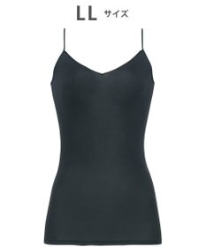 WACOAL インナー 【なめらかコットン】 キャミソール 綿100％（身生地） オーガニックコットン（身生地） 吸汗性 通気性 ネックふかめ Vネック レディース CLA122 /ワコール