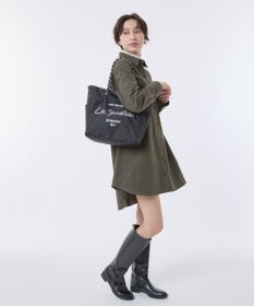 LeSportsac ML 2 WAY TOTE        /2ウェイブラック/グレーカモ