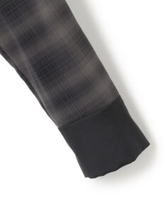 ICB 【洗える】シアーボイル バンドカラーシャツ