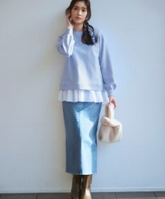 23区 フェイクファー チェーン バッグ