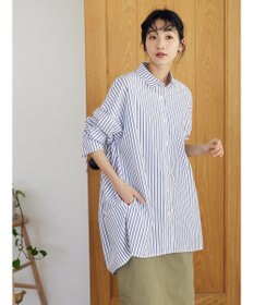 CRAFT STANDARD BOUTIQUE イージーケアコクーンポケ付きチュニック