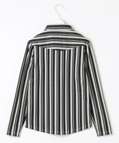 23区GOLF 【WOMEN】【吸汗速乾/ストレッチ】ストライプジャガードシャツ