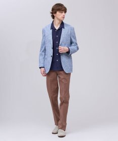 J.PRESS MEN 【LIBECO】リネンオープンカラー シャツ