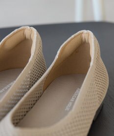 AMERICAN HOLIC 【整履き】メッシュニットフラットパンプス