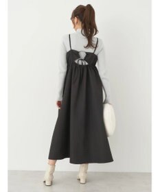 earth music&ecology バックオープンキャミワンピース