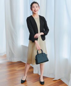 Tiaclasse L 【ダブルクロス・洗える】カラーレスジャケット