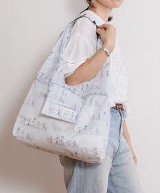 ACE BAGS & LUGGAGE 【折り畳み】 HAyU × ace. マルシェバッグ エコバッグ 猫柄 23L 17871