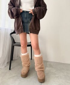 WEGO 【暖かい】2wayムートンタッチブーツ