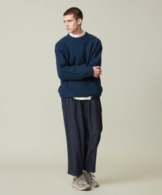 J.PRESS YORK STREET 【UNISEX】ワイドデニムパンツ